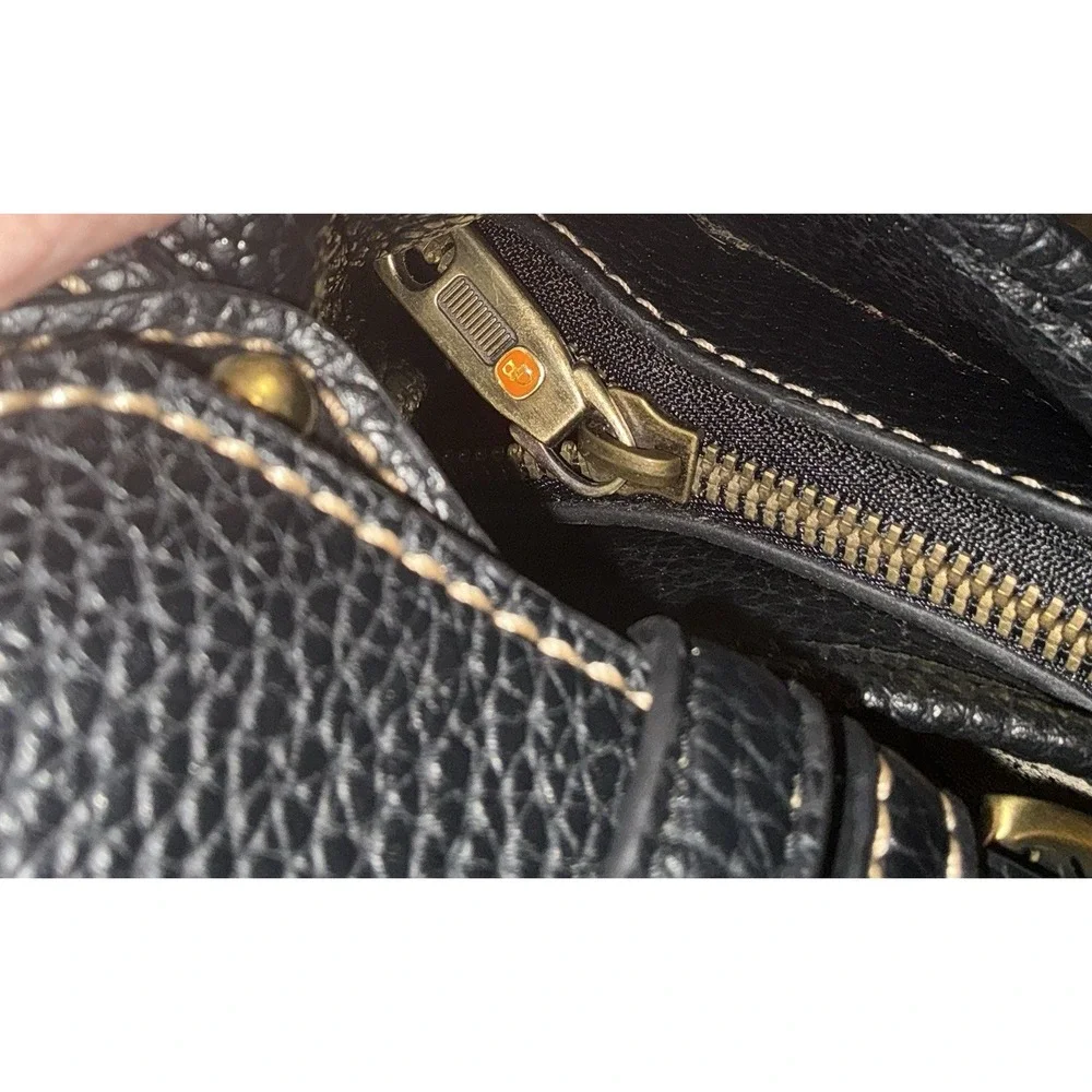 VNTG‎ DOONEY & BOURKE Hobo Shoulder Bag Monogram Leather Strap & Coin Purse